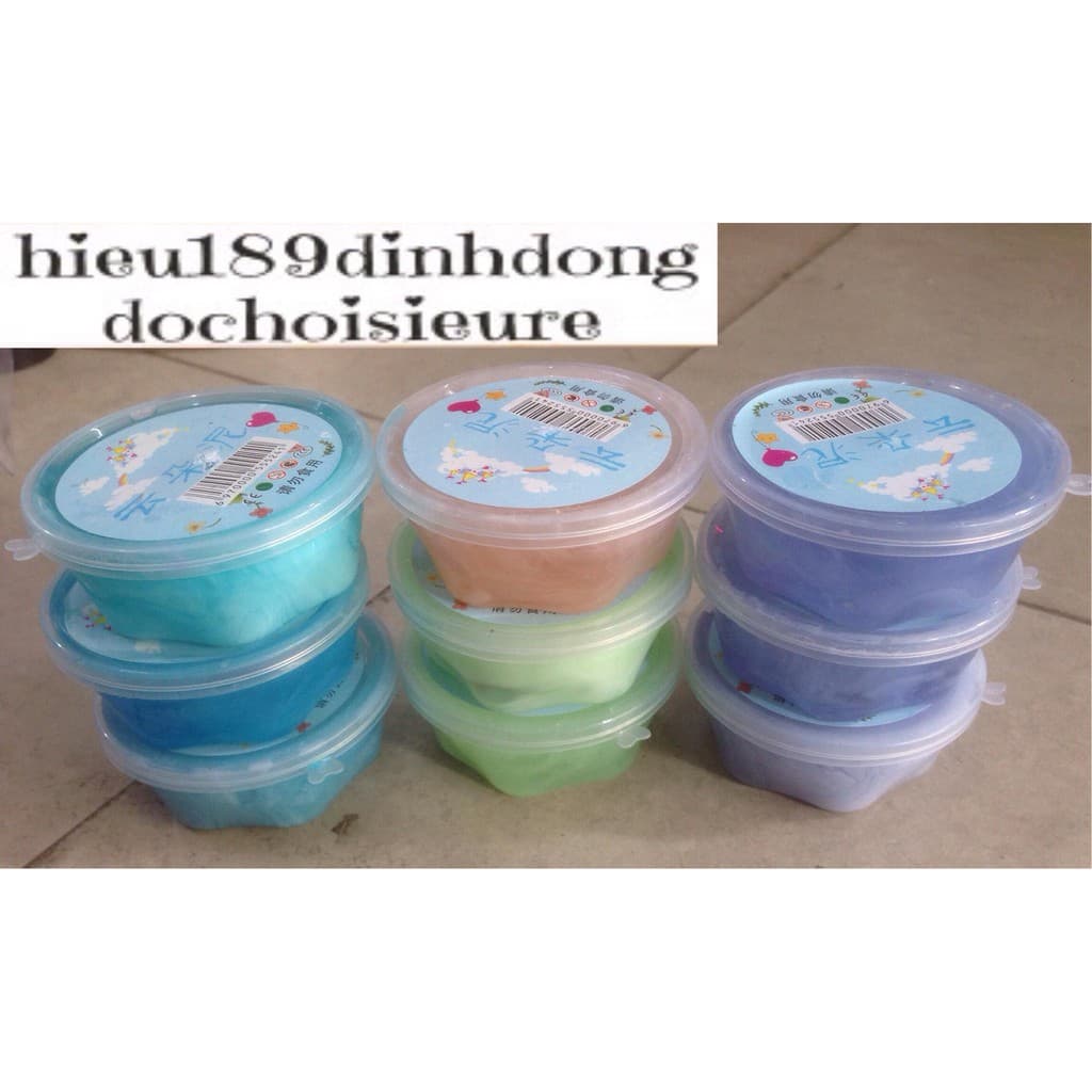 Hũ slam slime nước lỏng ảnh thật (shop gửi ngẫu nhiên)