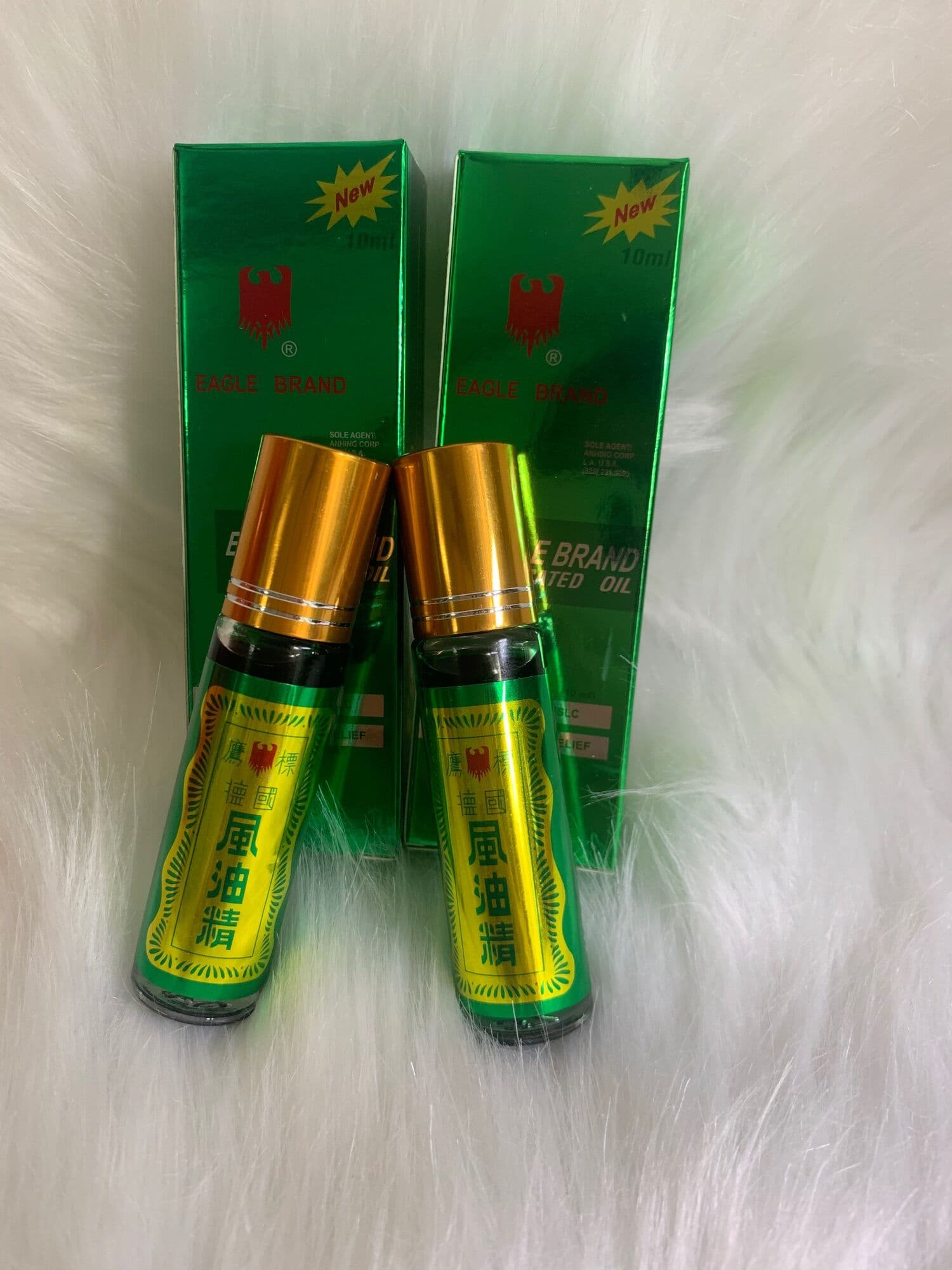 [HCM]COMBO 2 chai Dầu Gió con Ó xanh 10ml dạng lăn chuẩn xịn