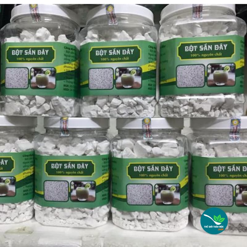 1kg tinh bột sắn dây loại cao cấp có giấy VSATTP 2TM197B