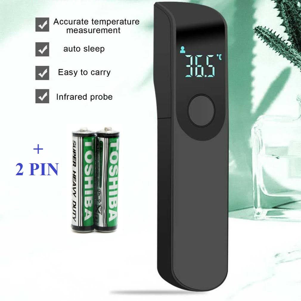 Nhiệt Kế Hồng Ngoại Manunn Không Tiếp Xúc Nhiệt Độ Nhiệt Kế Màn Hình LED Kỹ Thuật Số Chính Hãng Nhỏ Gọn Tiện Lợi